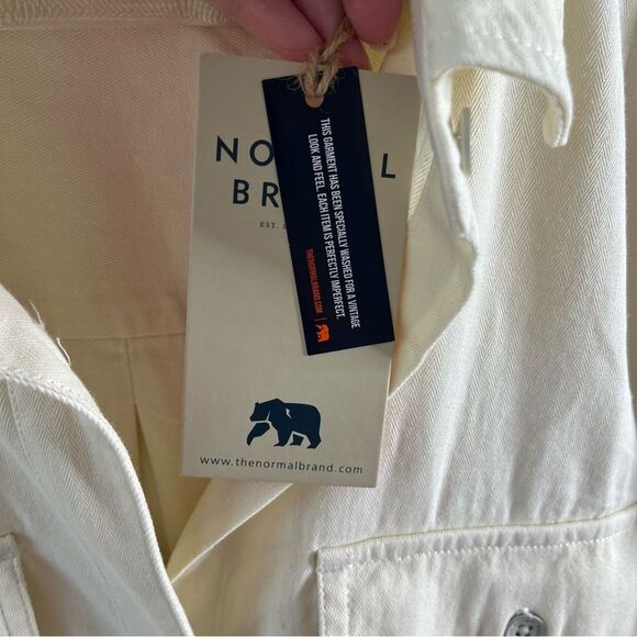 The Normal Brand | Ivory Overshirt Jacket | Size M | NWT - Picture 11 of 16